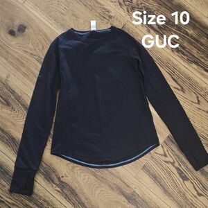 Ivivva by Lululemon for girls - sports top long sleeve size 10